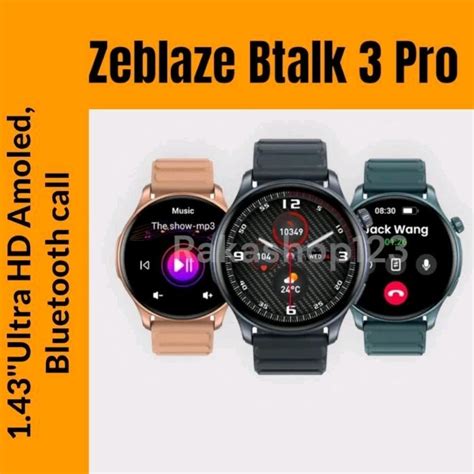 Jual Zeblaze Btalk Pro Smartwatch Original Ultra Hd Amoled Always