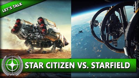 STAR CITIZEN Vs STARFIELD EIN UNGLEICHER VERGLEICH STAR CITIZEN