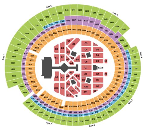 Melbourne Cricket Ground Seating Chart | CloseSeats.com