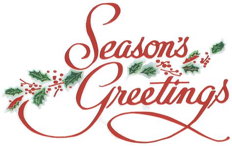 Download Greeting Png Transparent Picture Seasons Greetings