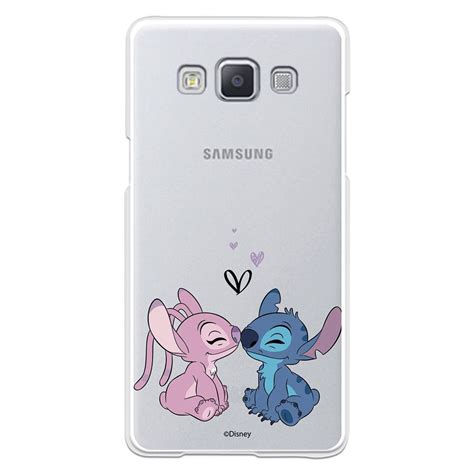 Disney Samsung Galaxy A5 Angel And Stitch Kiss Lilo And Stitch Case