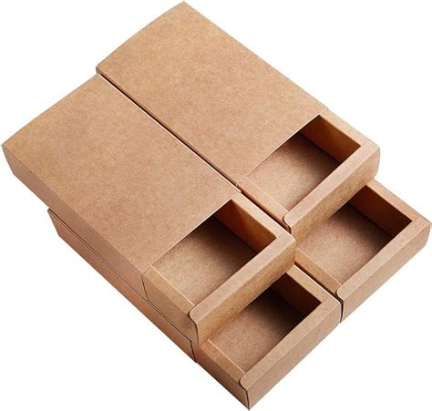 Amazon Benecreat Pack X X Kraft Paper Drawer Box Paper