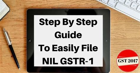 Step By Step Guide To Easily File Nil Gstr Exceldatapro