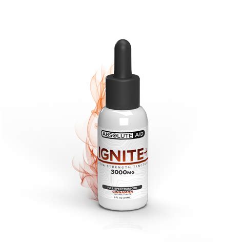 IGNITE+: CBD TINCTURE – Absolute Aid