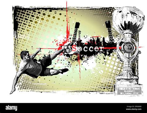 soccer poster background Stock Vector Image & Art - Alamy