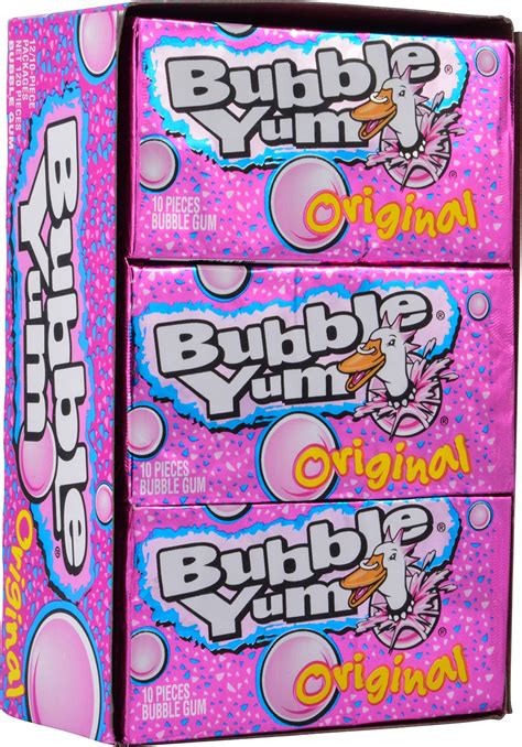 Bubble Yum Bubble Gum Original 10 Pieces Pack Of 24 Buy Online In