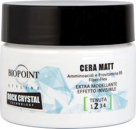 Biopoint Rock Crystal Cera Per Capelli Matt Effetto Opaco E Finish