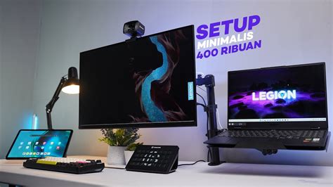 Murah Cuma 400 Ribuan Bikin Setup Kerja Minimalis ELEGAN YouTube