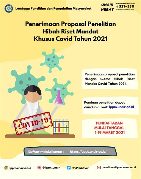 Lembaga Penelitian Dan Pengabdian Masyarakat Penerimaan Proposal