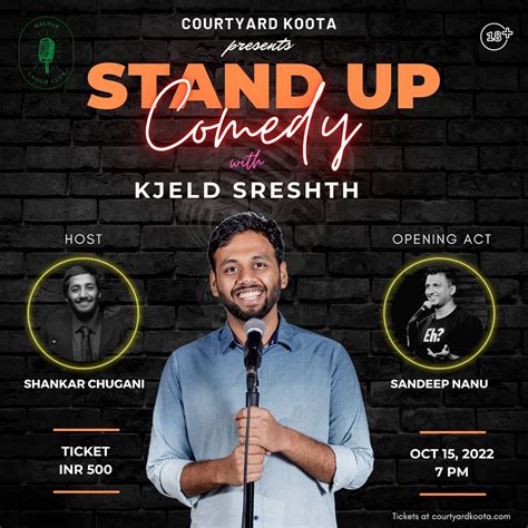 Stand-up Comedy – Kjeld Sreshth – Courtyard Koota