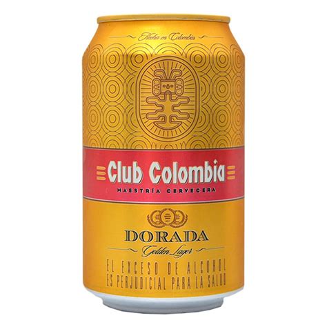 Cerveza Club Colombia Dorada Lata Ml Negos