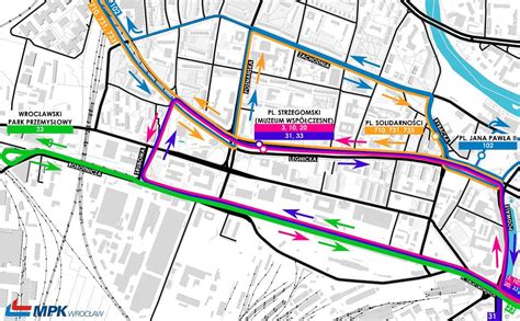 Duże zmiany w kursowaniu tramwajów MPK Wrocław Przy Legnickiej i w centrum