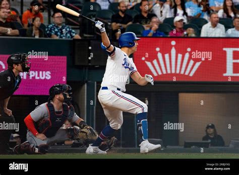 Texas Rangers First Baseman Nathaniel Lowe 30 Swings At A Pitch In