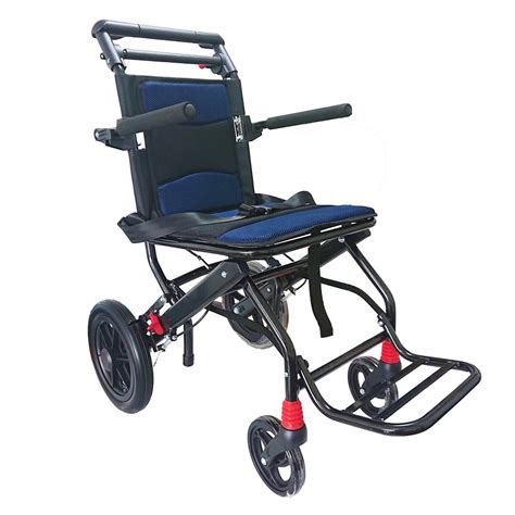 China High-Quality Compact Foldable Aluminum Wheelchair Manufacturers Suppliers Factory