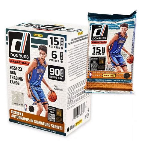 2022 2023 Donruss NBA Basketball Blaster Box Factory Sealed By