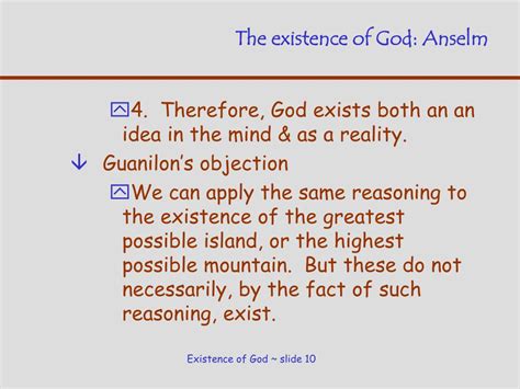 Ppt The Existence Of God Introduction Powerpoint Presentation Free