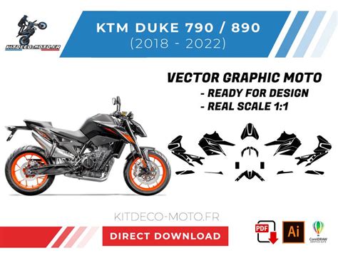 Podrido Triturado Definitivo Kit Adhesivos Ktm Duke 790 Atticus