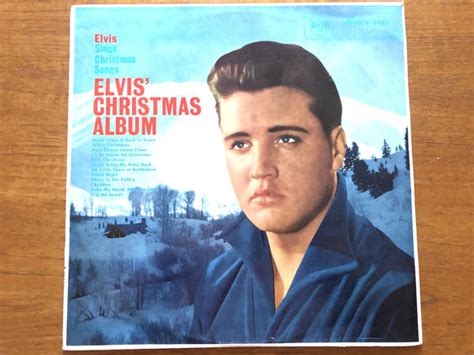 Elvis Christmas Album By Elvis Presley Lp Rca Cdandlp Ref