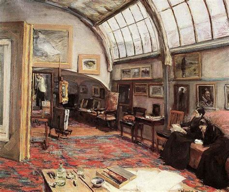 Liebermann Max Das Atelier Des Kunstlers Artist Studio Literature