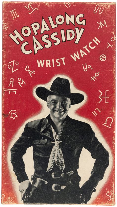 Hake S Hopalong Cassidy Wrist Watch High Grade Small Metal Case Variety Boxed