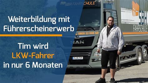 Als Quereinsteiger LKW Fahrer Werden In 6 Monaten Tim Macht