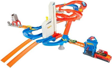 Hot Wheels Auto Lift Expressway Play Set 887961329834 Ebay