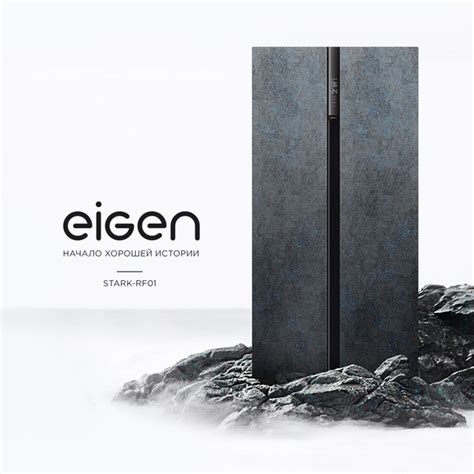 Eigen Stark-RF01 — это модель с распашными дверями и объёмом 584 л с ...