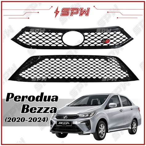 Perodua Bezza 2020 2024 GR SPORT Front Grill Lower Grill Honeycomb