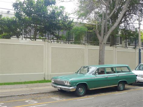 Green Chevrolet Impala Station Wagon Editorial Image Image Of Impala