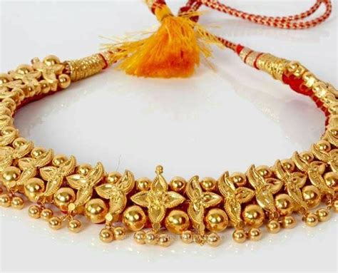 Traditional Maharashtrian Gold Necklace Designs