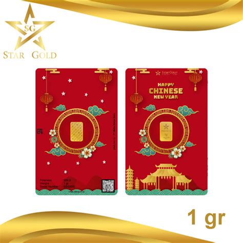 Promo Logam Mulia Stargold Edisi Imlek Happy Chinese New Year