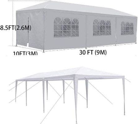 10x30 Party Tent Assembly Instructions Step By Step Guide Dr Hiker