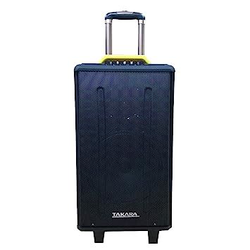 Takara Karaoke Trolley Speaker Portable Multimedia Bluetooth Audio