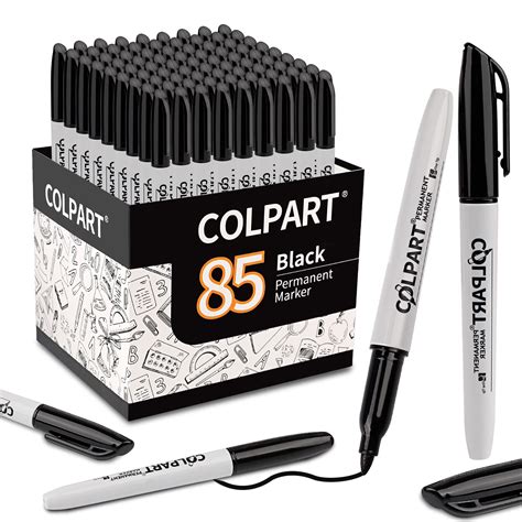 Permanent Markers Fine Tip Black Permanent Marker Bulk Of Pack Black