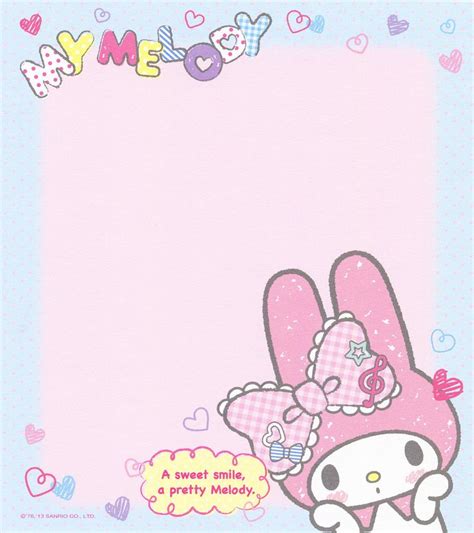 Flickr Hello Kitty Printables My Melody My Melody Wallpaper