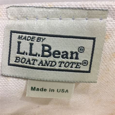 Vintage Ll Bean Boat And Tote Canvas Bag Made In Usa Etsy