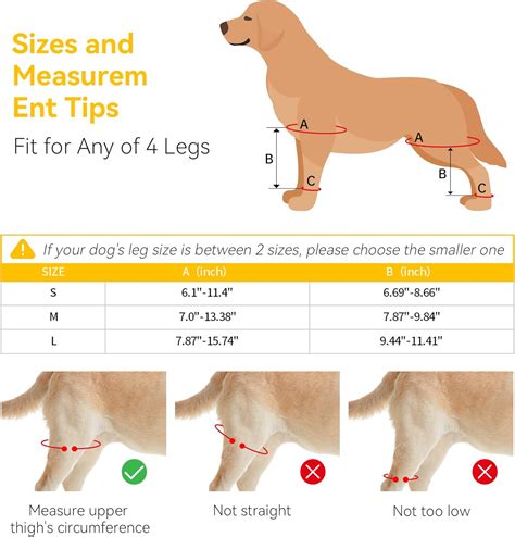 Soundfuse Rodillera Para Perro Soporte De Pierna Para Lca Con Lesi N