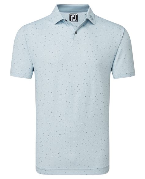 Footjoy Mens Tweed Texture Pique Polo Shirt Golfonline