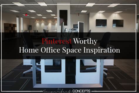 Pinterest Worthy Home Office Space Inspiration - Imperfect Concepts