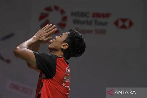 Shesar Hiren Rhustavito Kalahkan Kidambi Srikanth Antara News