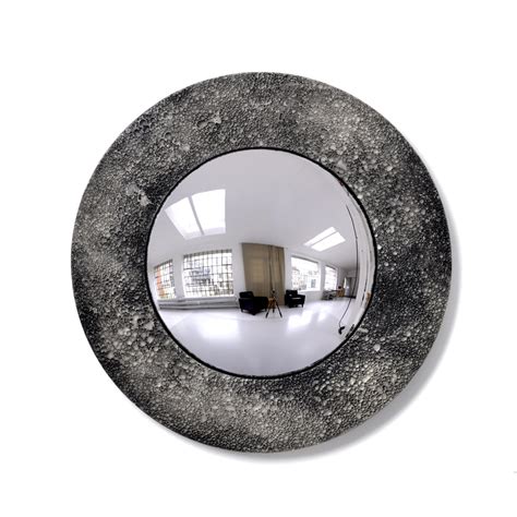 Moon Collection | Convex Mirror - Light Grey – bronsen