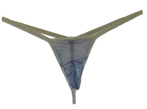 Men S Micro G String Thong SHEER NAKED Multi Color Choices Made USA