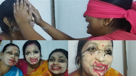 Ghost 👻 Make Up Challenge 😁।। ভূত সাজানোর চেষ্টা 😁😁👻👻👽☠️👹 Youtube