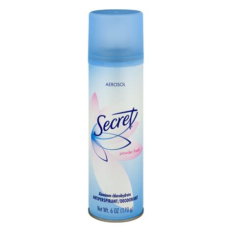 Secret Deodorant Anti Perspirant Powder Fresh Spray 6oz Can Garden Grocer