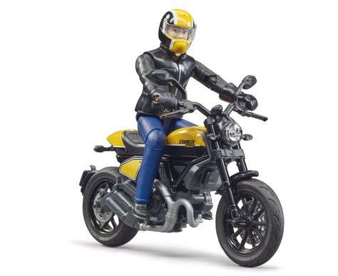 Köp Bruder Ducati Scrambler Full Throttle Motorcykel med Förare