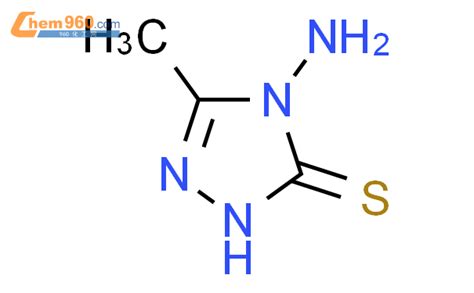 4 氨基 5 甲基 4H 1 2 4 噻唑 3 硫醇CAS号20939 15 5 960化工网