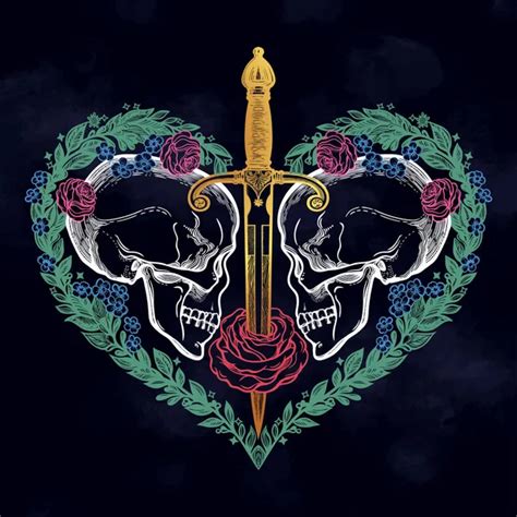 Beautiful Romantic Skull With Crown Stock Vector Image By ©itstatulya