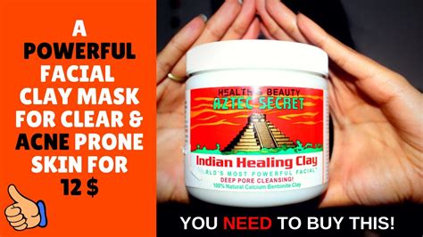 Aztec Secret Indian Healing Clay Mask Review 12 Winning Mask For Acne Tried And Tested Youtube