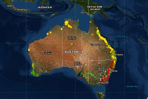 Map Of Bushfires In Australia - Rio Vista California Map