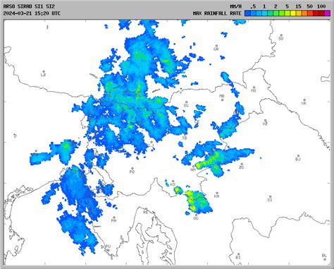 Vremenska Napoved Za 21 03 2024 Ob 18 00 Vreme Slovenija